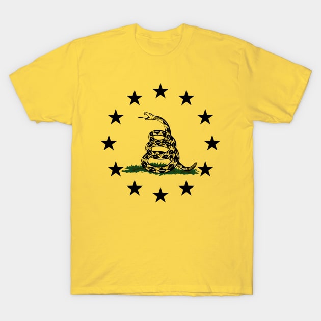 Gadsden Snake 1776 T-Shirt by The Libertarian Frontier 